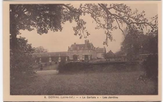 Château de la GARRELAYE Carte Postale Chateau De La Garlais Les Jardins