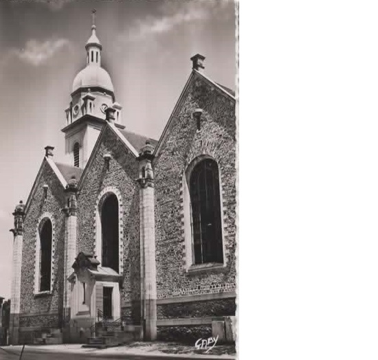 L'Eglise de Derval Carte Postale Eglise Cote Ouest