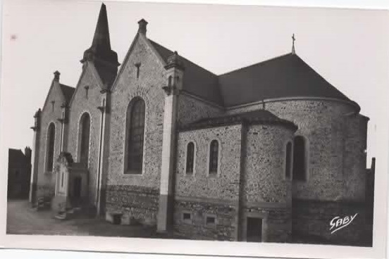 L'Eglise de Derval Carte Postale Eglise De Derval Labside