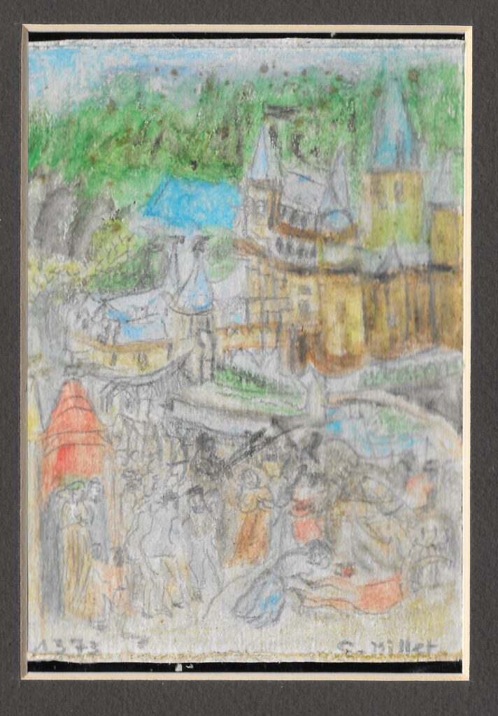 aquarelle du chateau