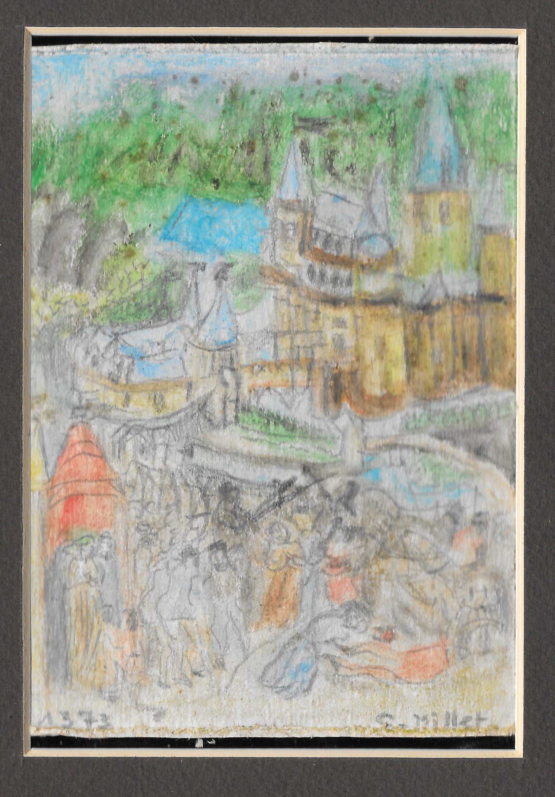 aquarelle du chateau